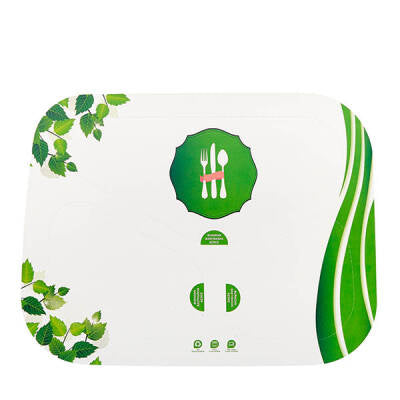 YP31 Üç Bölmeli Karton Gıda Kabı Kapağı