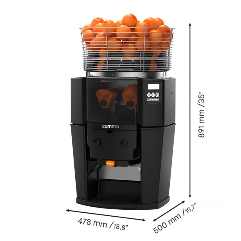Zummo Z14A Adapt Otomatik Narenciye Portakal Sıkma Makinesi, Inox